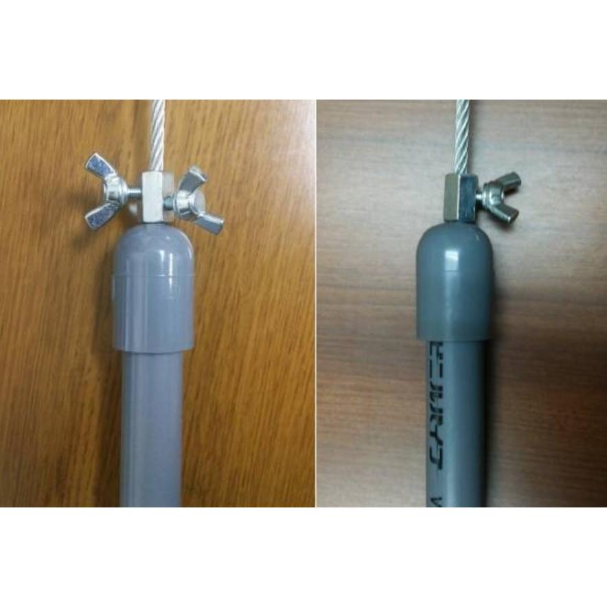 イノシシくくり罠 足くくり罠用 めっき蝶ねじダブル 30個セット 4mmワイヤー用 鳥獣被害対策イノシシ対策最適 猪 狩猟 害獣 駆除 簡単|inoshishihoihoi|02