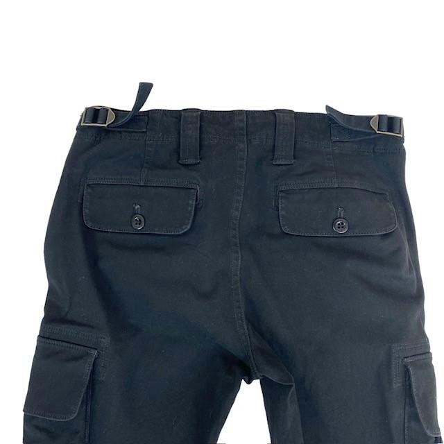 中古 ラルフローレン RALPH LAUREN カーゴパンツ 黒 レディース サイズ4｜inotori｜07