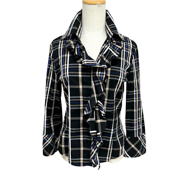 NARACAMICIE 中古 ナラカミーチェ 長袖 シャツブラウス フリル  