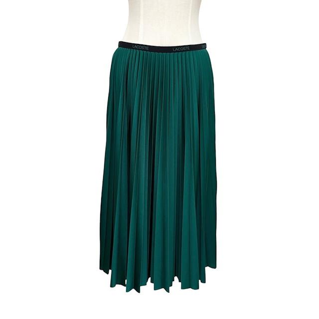 LACOSTE（ラコステ） 古着 プリーツジャージースカート クリーニング