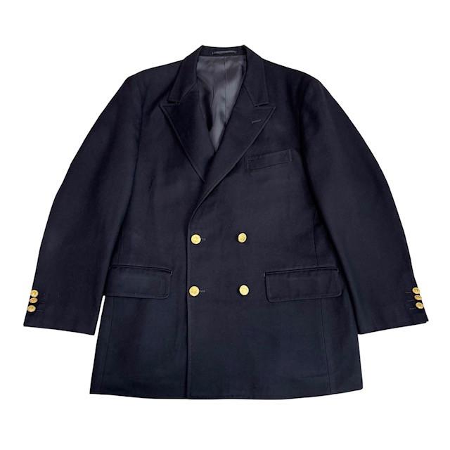 未使用 XL ジェイプレス ダブルブレスト テーラードジャケット ネイビー J.PRESS（J.プレス） 古着 ジェイプレス 紺ブレ テーラードジャケット