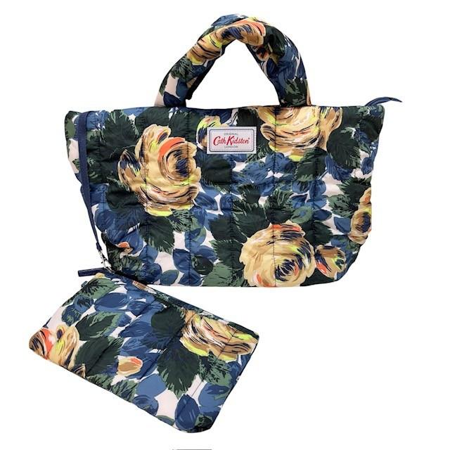 Cath Kidston（キャス・キッドソン） 古着 キルティング トートバッグ