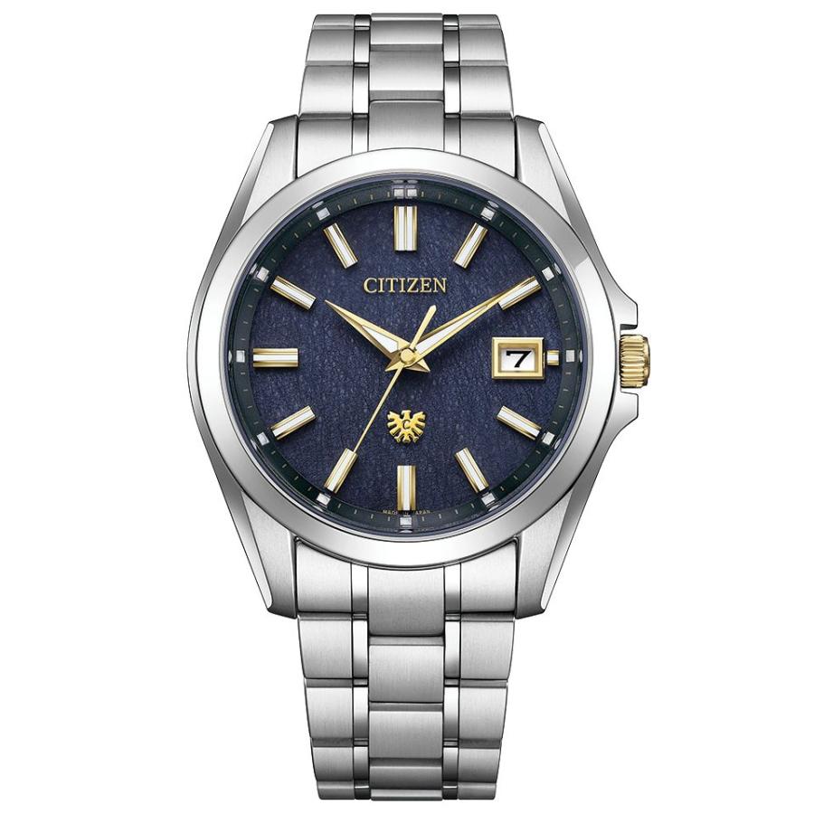 The CITIZEN AQ4094-58L エコ・ドライブ 藍染和紙文字板 幾重にも