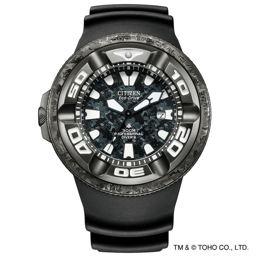MARINE BJ8056-01E ゴジラ コラボレーション限定モデル CITIZEN 
