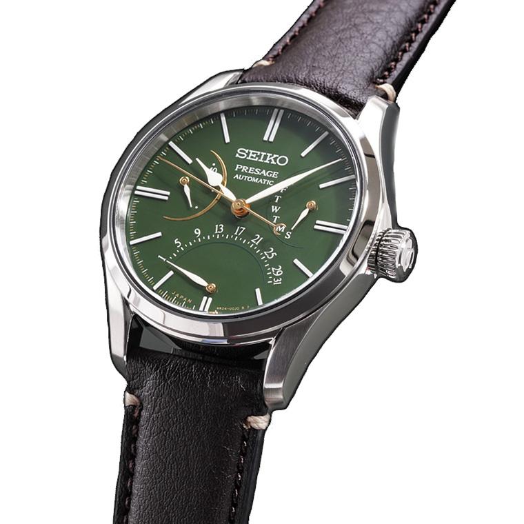 SARD015 SEIKO プレサージュ メカニカル 国内500本限定 金沢情景 緑色 