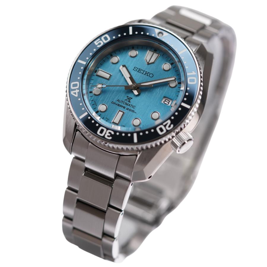 SBDC167 SEIKO PROSPEX メカニカル ダイバースキューバ 氷河 ライトブルーダイヤルの画像