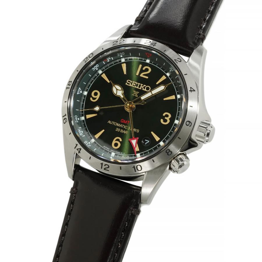 Alpinist SBEJ005 SEIKO PROSPEX GMT メカニカル 簡易方位計つき