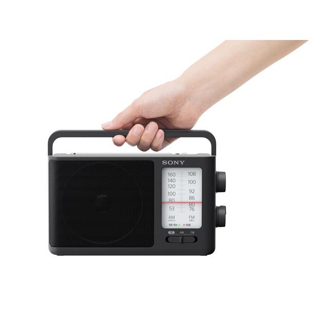 SONY ポータブルラジオ AM/FM SONY（ソニー） FM/AMポータブルラジオ ICF-506 大型つまみと大音量