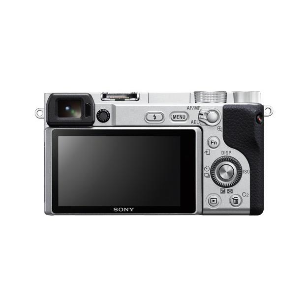 SONY α6400 ILCE-6400Y silver SONY(ソニー) α6400 ILCE-6400Y ダブルズームレンズキット シルバー*の