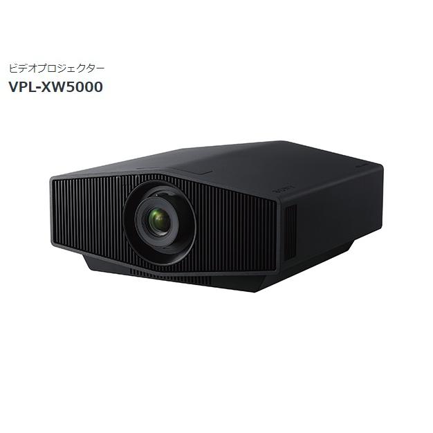 SONY（ソニー） ビデオプロジェクター VPL-XW5000 （B）ブラック : 音 