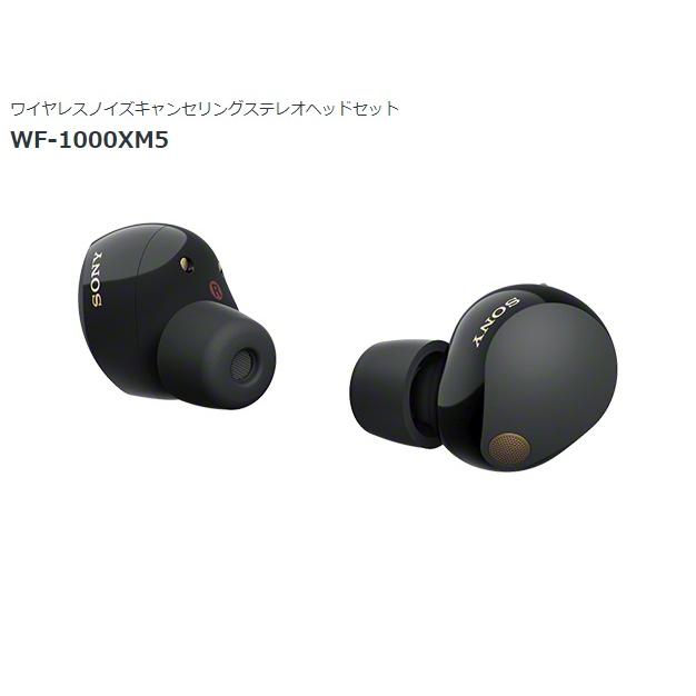 SONY（ソニー） ワイヤレスイヤホン ノイズキャンセリング WF-1000XM5