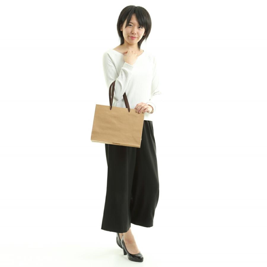 紙袋 クラフト 高級 ギフト プレゼント ショッパー 茶色 おしゃれ a4 a4サイズK-320 10枚 50枚 300枚 320x110x240の画像