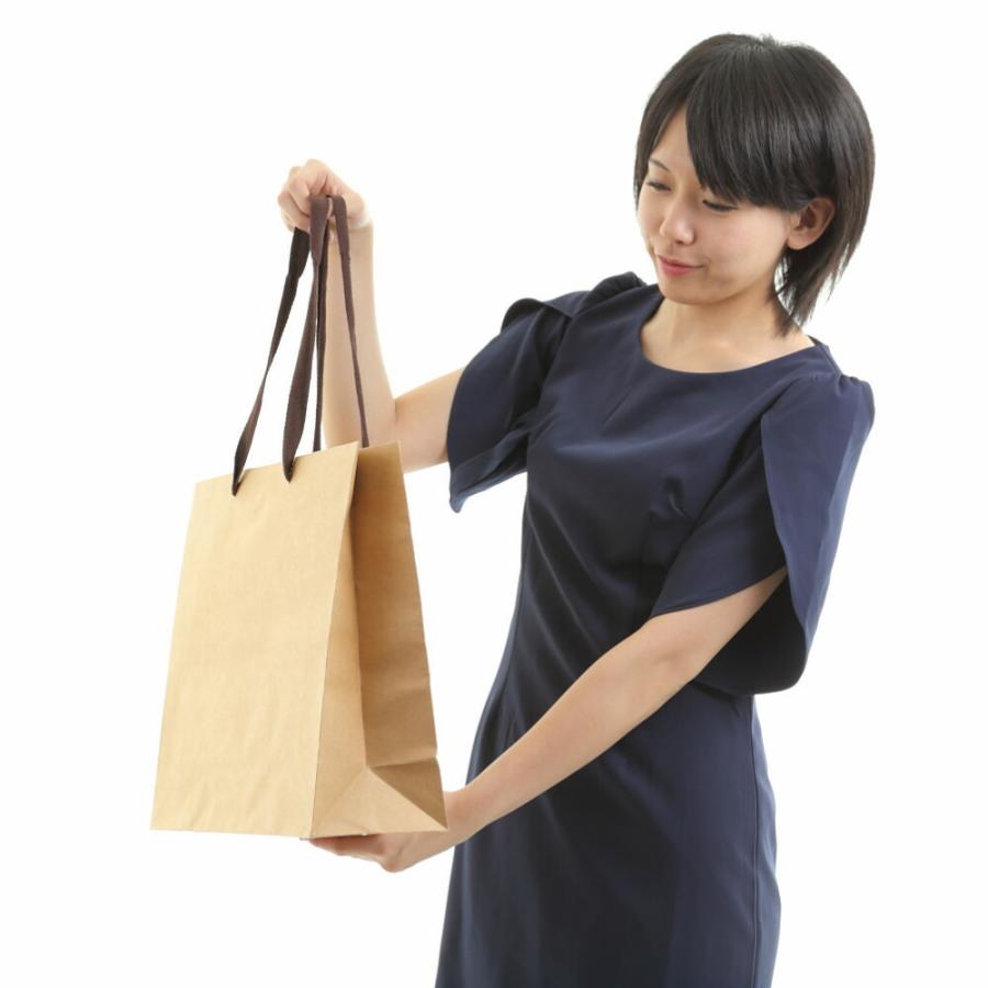 紙袋 プレゼント オシャレ クラフト 引き出物 卒業式 茶色 a3 K-450 10枚 50枚 300枚 450x130x350の画像