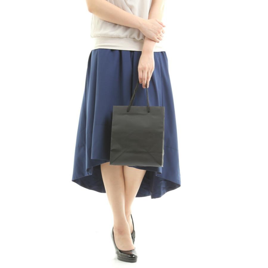 紙袋 高級感 卒業式 結婚式 厚手 オシャレ お菓子 50枚 マットブラック S-22 220×120ｘ260_9