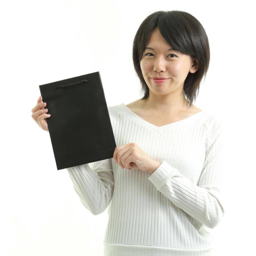 紙袋 黒 無地 高級 厚手 手提げ 小 トートバッグ ショッパー 10枚 50枚 300枚 ブラック S-18 180×70×250の画像