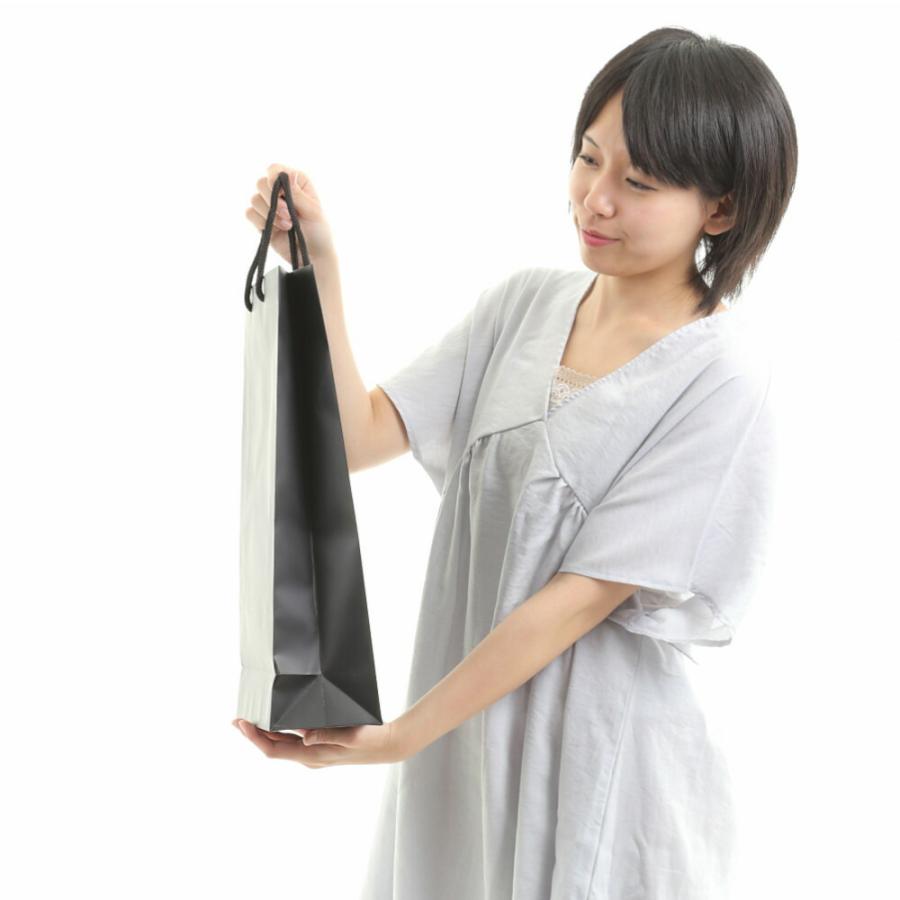 紙袋 a3 結婚式 お祝い おしゃれ 黒 無地 手提げ袋 トート 10枚 50枚 300枚 マットブラック Ｌ 320×110×450の画像