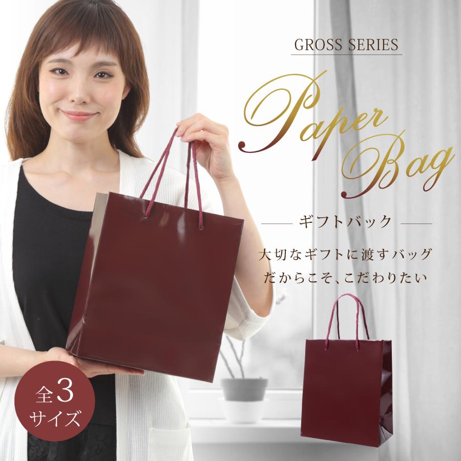 バレンタイン 紙袋 プレゼント 高級 ラッピング 手提げ 無地 小 10枚