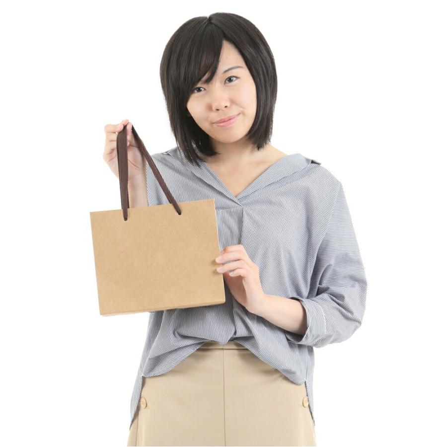 紙袋 手提げ クラフト K-230 1セット10枚 230x80x190｜手提げ 手提袋