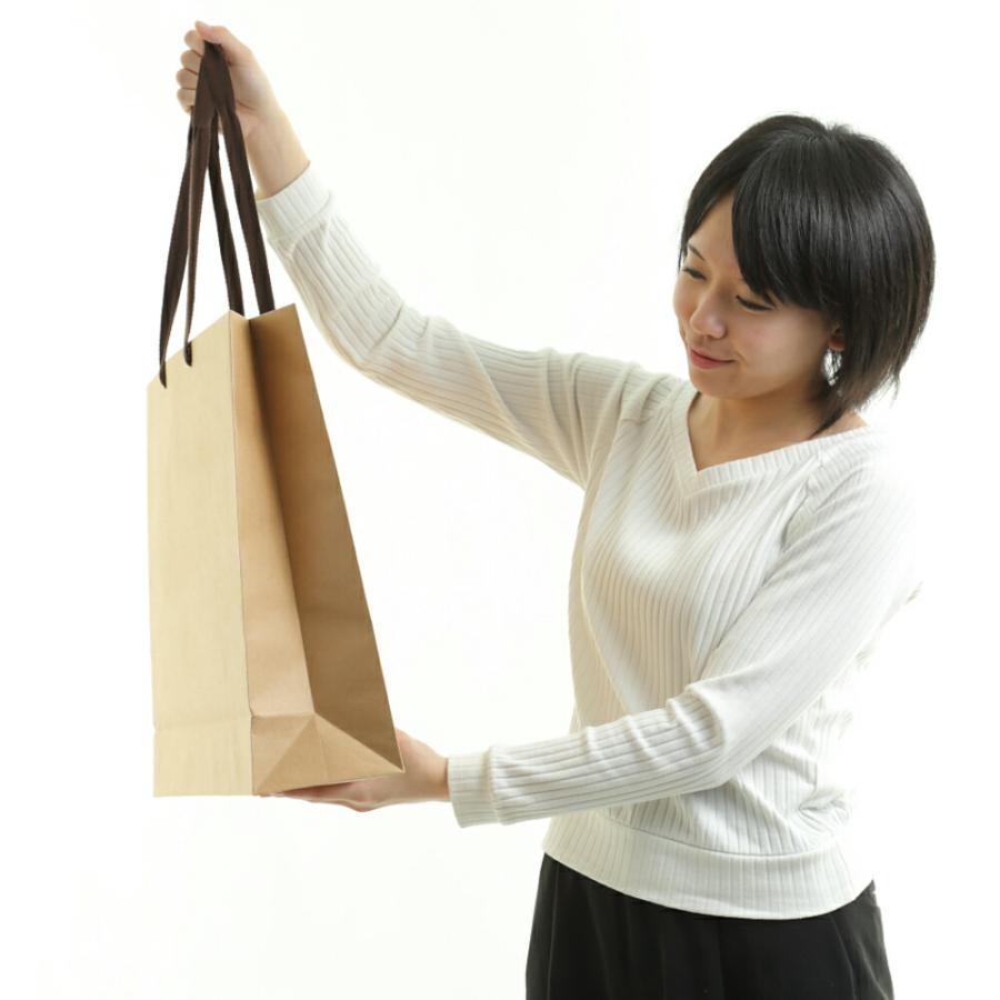 紙袋 手提げ クラフト K-600 1セット10枚 600x130x410｜手提げ紙袋 大