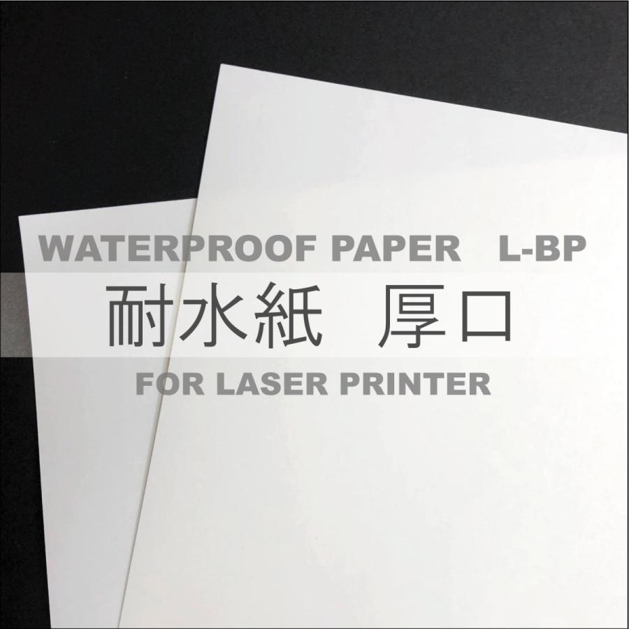 A4／厚口120μ／お試し20枚入り【レーザープリンタ用 耐水紙L-BP