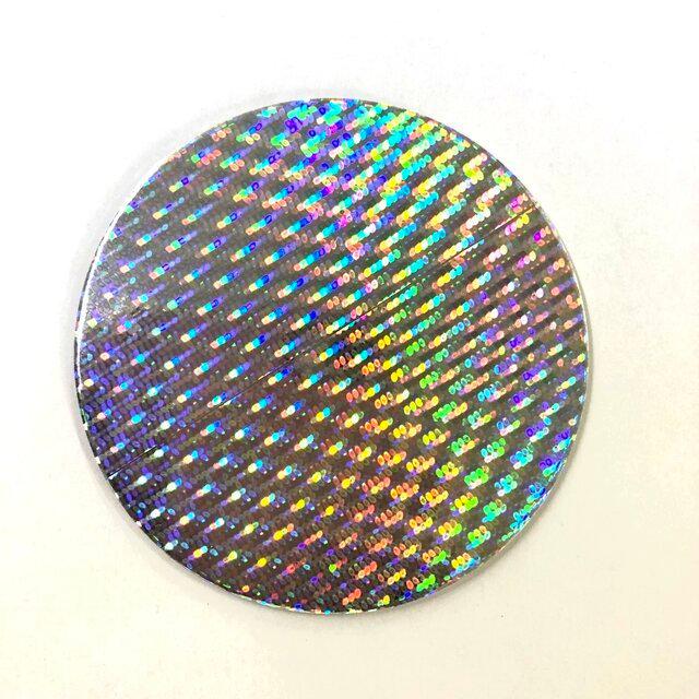 金銀ホログラム円形台紙(直径75mm)|inoueprinting|04