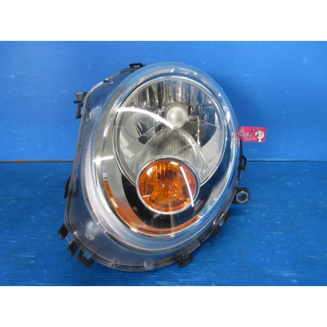 295515 2 BMW ミニ ABA-ME14 左 ヘッドランプ ヘッドライト ハロゲン 1