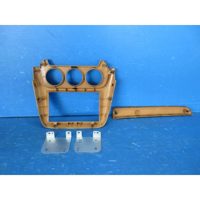 390992 1 バモス ABA-HM1 オーディオパネル クラスターパネル ウッド