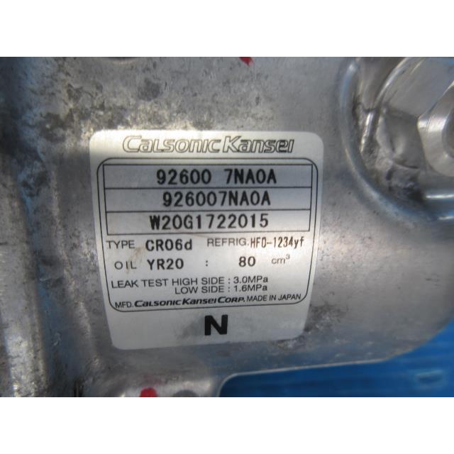 ルークス 日産純正 エアコン コンプレッサー 92600-7NA0A