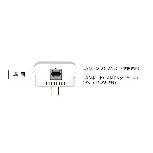 NEC 無線LAN中継機 PA-W1200EX : インプットM広島Yahoo!店 - 通販