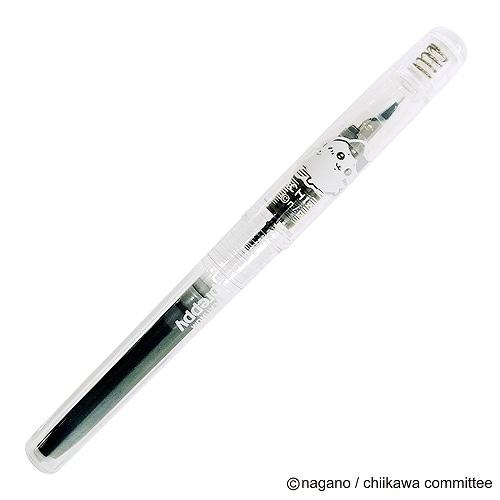 GW限定万年筆！ちいかわ　万年筆　プラチナ カミオジャパン ちいかわ グッズ 文房具 万年筆 細字0.3mm ハチワレ