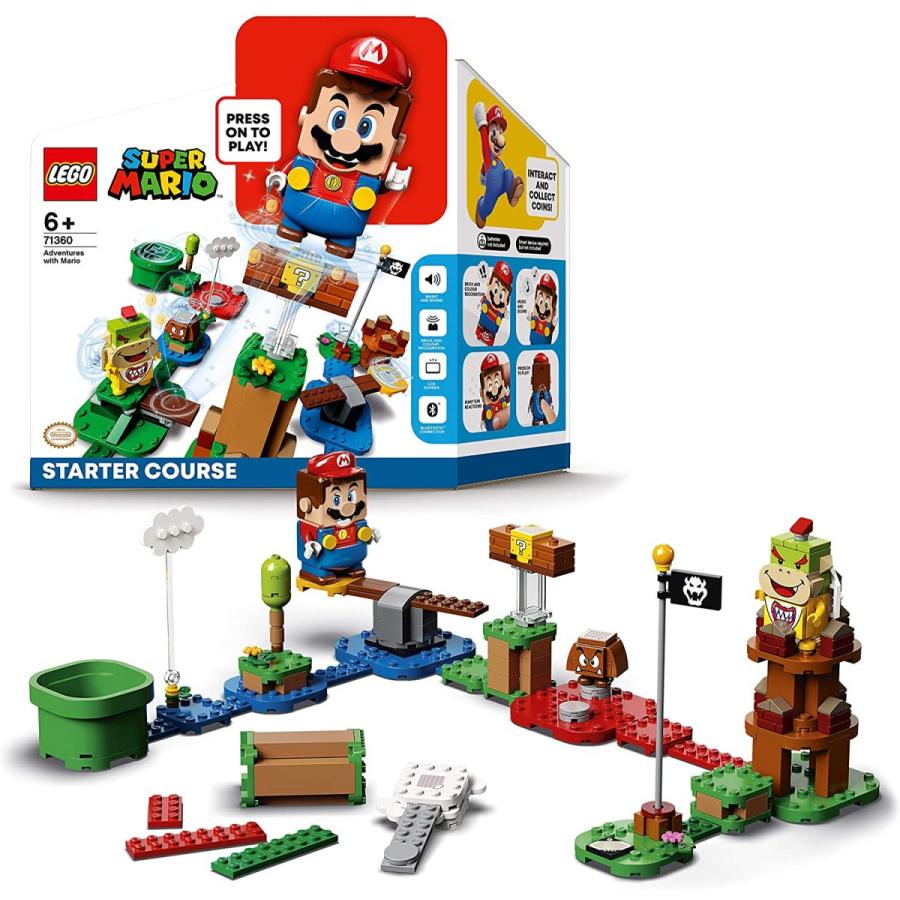 レゴ LEGO スーパーマリオ お気に入 R マリオ お気に入 スターターセット 71360 ぼうけんのはじまり と 〜