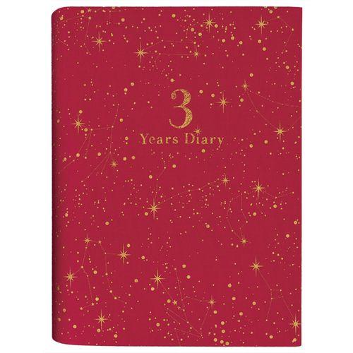 日記帳 3年日記 アーティミス 星座 B6 DP3-SE ■メール便限定■ | ARTEMIS（雑貨） | 01