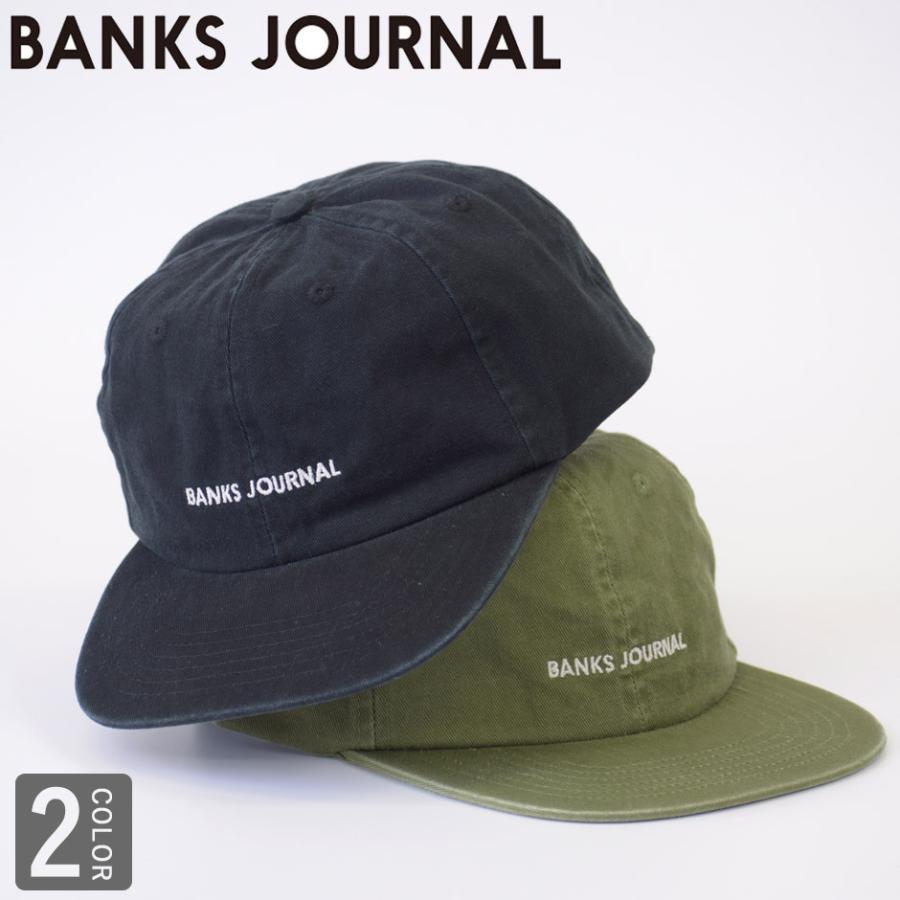 BANKS JOURNAL バンクス ジャーナル ベースボールキャプ ロゴキャップ 帽子 キャップ LABEL HAT｜inreason