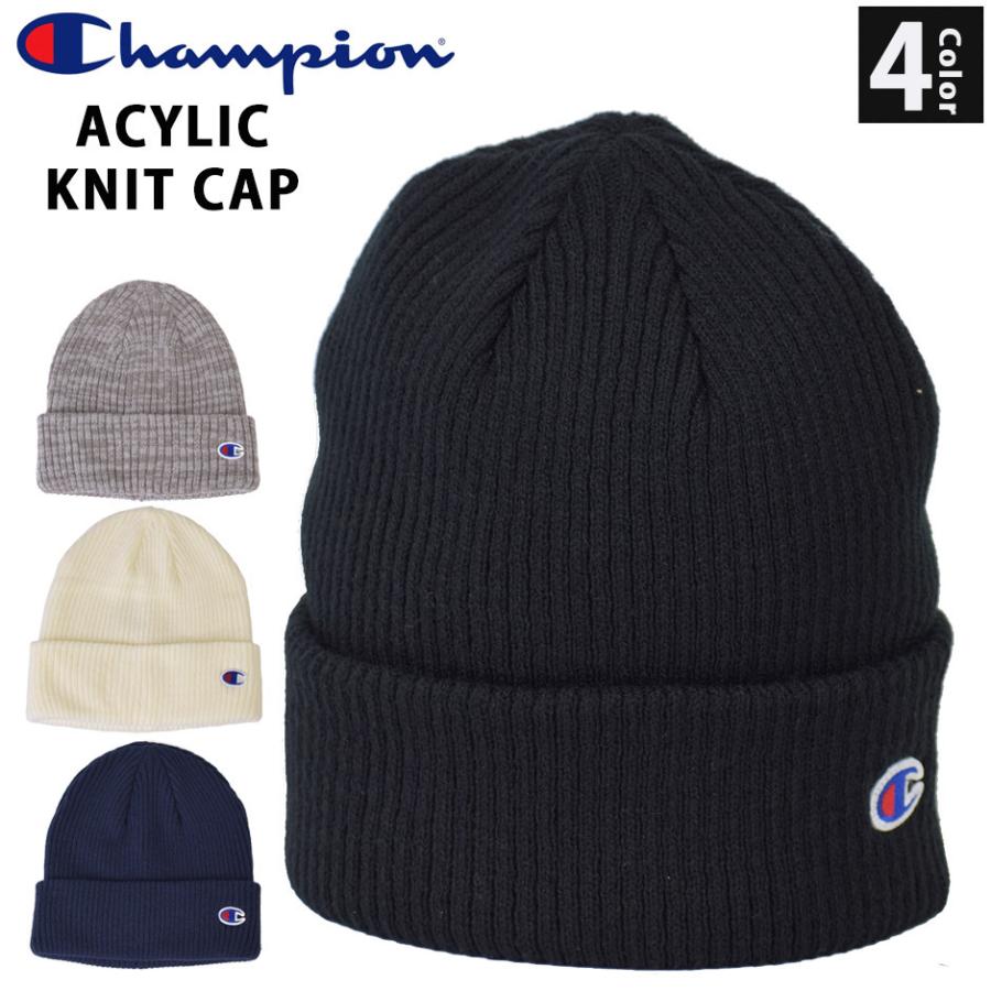 CHAMPION チャンピオン アクリル ニット帽 ニットキャップ ワッチ 帽子