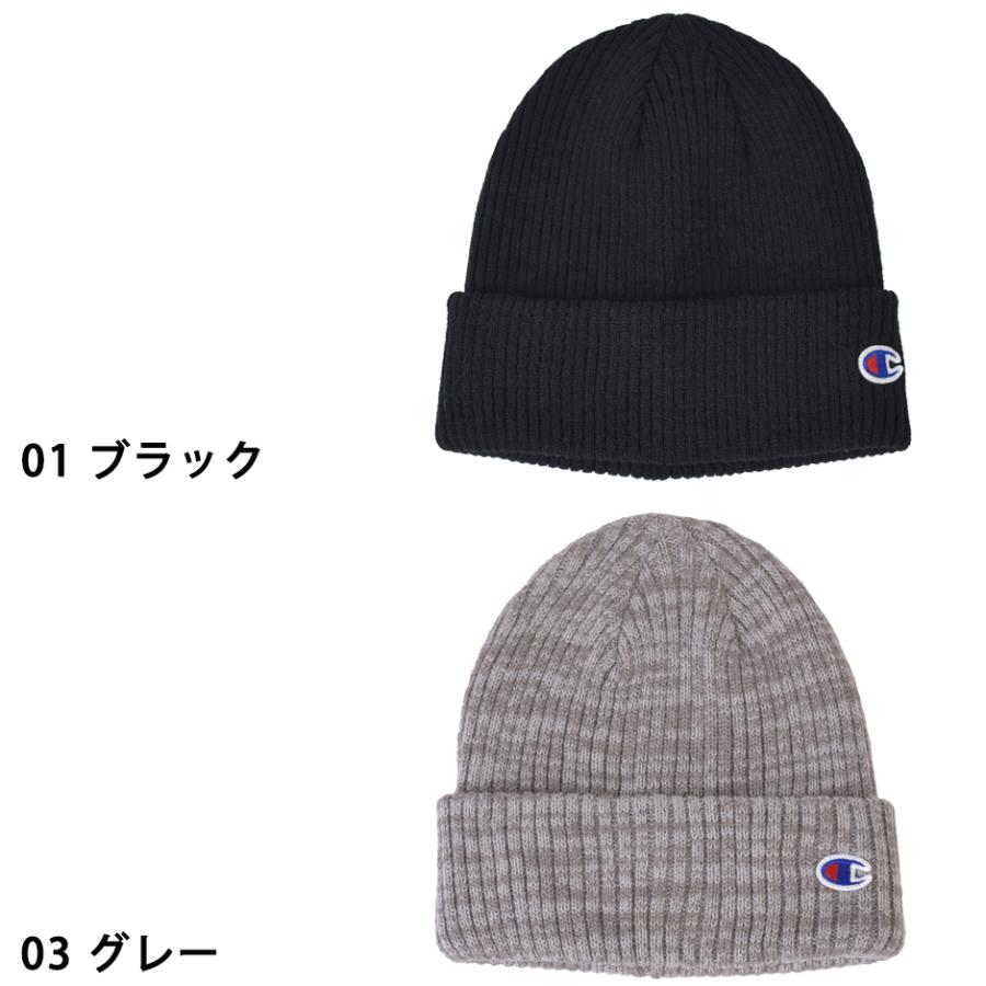 CHAMPION チャンピオン アクリル ニット帽 ニットキャップ ワッチ 帽子ワンポイント メンズ レディース ブランド champion 590-008A｜inreason｜05