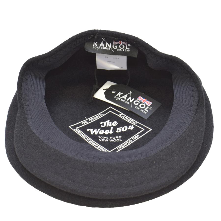 カンゴール KANGOL 504 ウール ハンチング WOOL hunting メンズ レディース ベレー帽 豊富なサイズ S M L XL  代理店商品 秋 冬 帽子｜inreason｜14