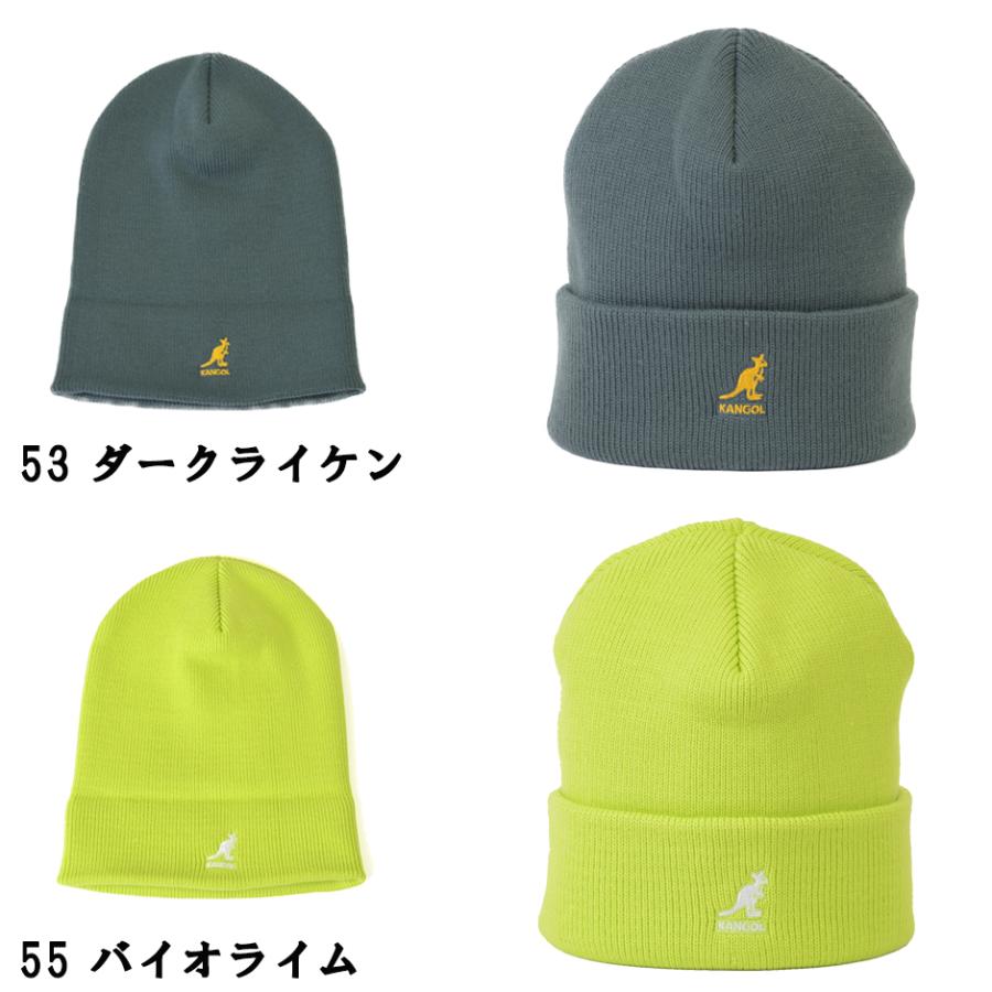 KANGOL（カンゴール） ニット帽 ニットキャップ ロゴ ビーニー ワッチ