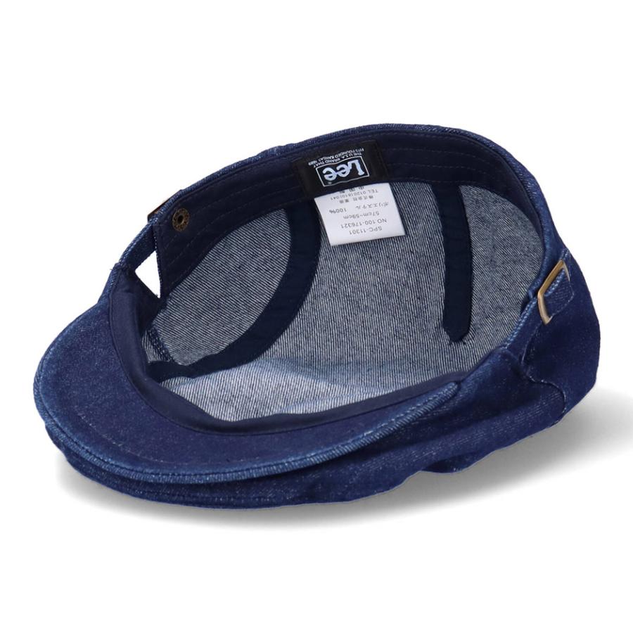 Lee（リー） デニム ハンチング サイドベルト 帽子 男女兼用 デニム