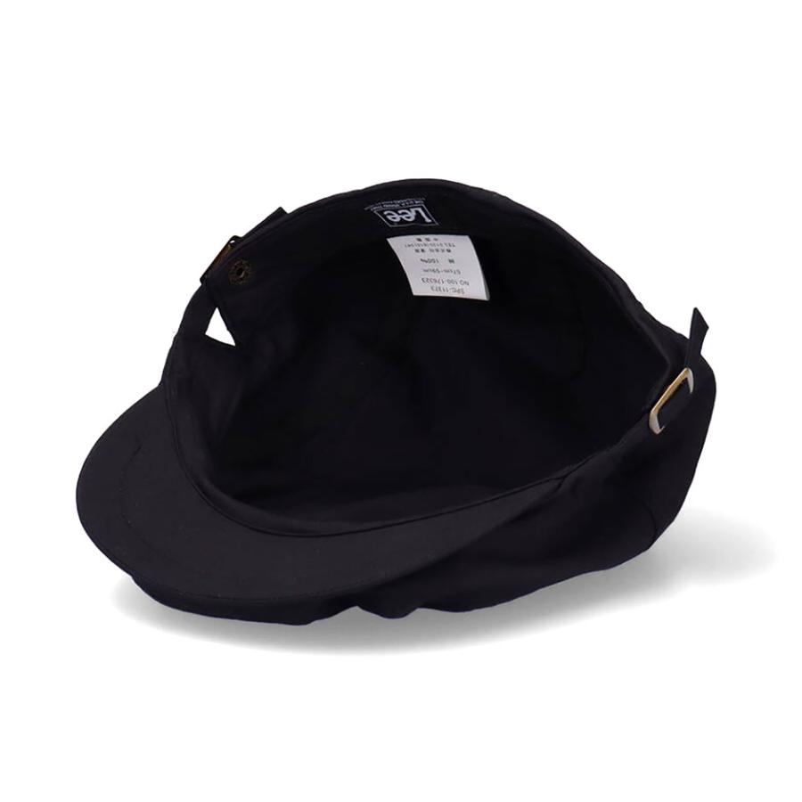 Lee（リー） ブランク ハンチング ブラック 帽子 薄め サイドベルト