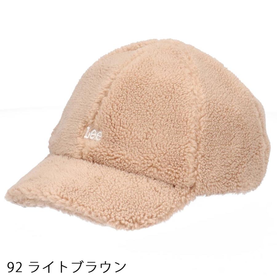 Lee（リー） ボア ロゴ キャップ もこもこ ボアキャップ ロゴキャップ