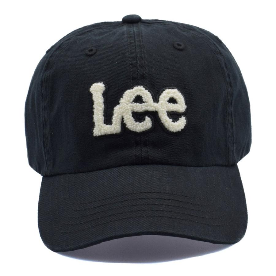 LEE リー ベースボールキャップ 帽子 キャップ サガラ刺繍 ロー 