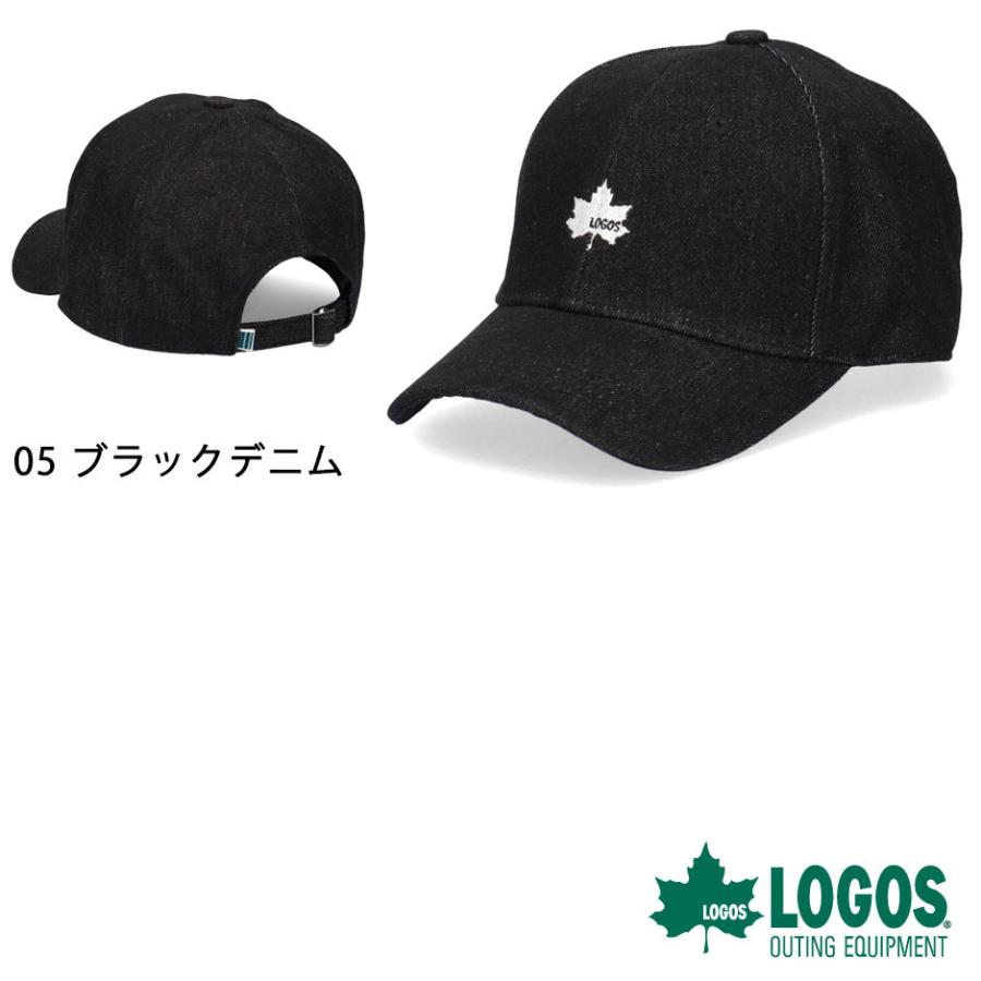LOGOS ロゴス ワンオッシュ デニム キャップ 帽子 デニム
