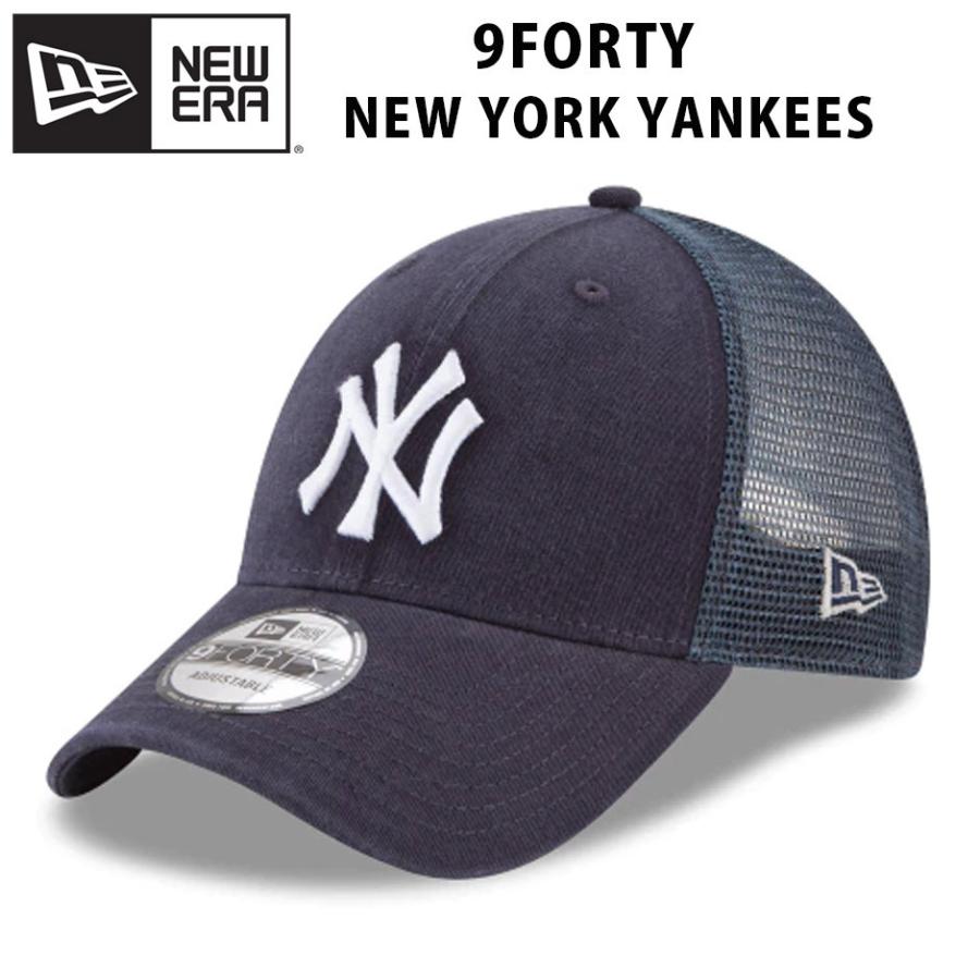 NEW ERA ニューエラ 9FORTY ニューヨーク ヤンキース メッシュ キャップ 帽子 new era ブランド帽子 NY YANKEES TRUCKER MESH CAP