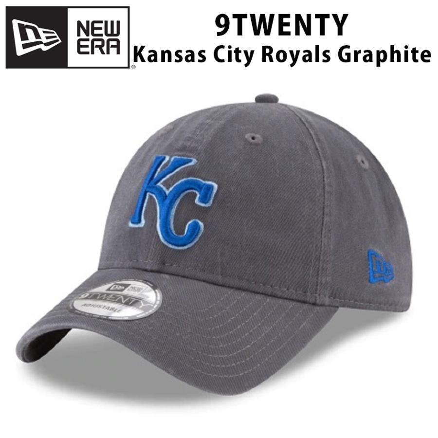 New Era ニューエラ 9twenty カンザスシティ ロイヤルズ キャップ ローキャップ Kansas City Royals Graphite グレー Neb 11591589 Inreason 通販 Yahoo ショッピング
