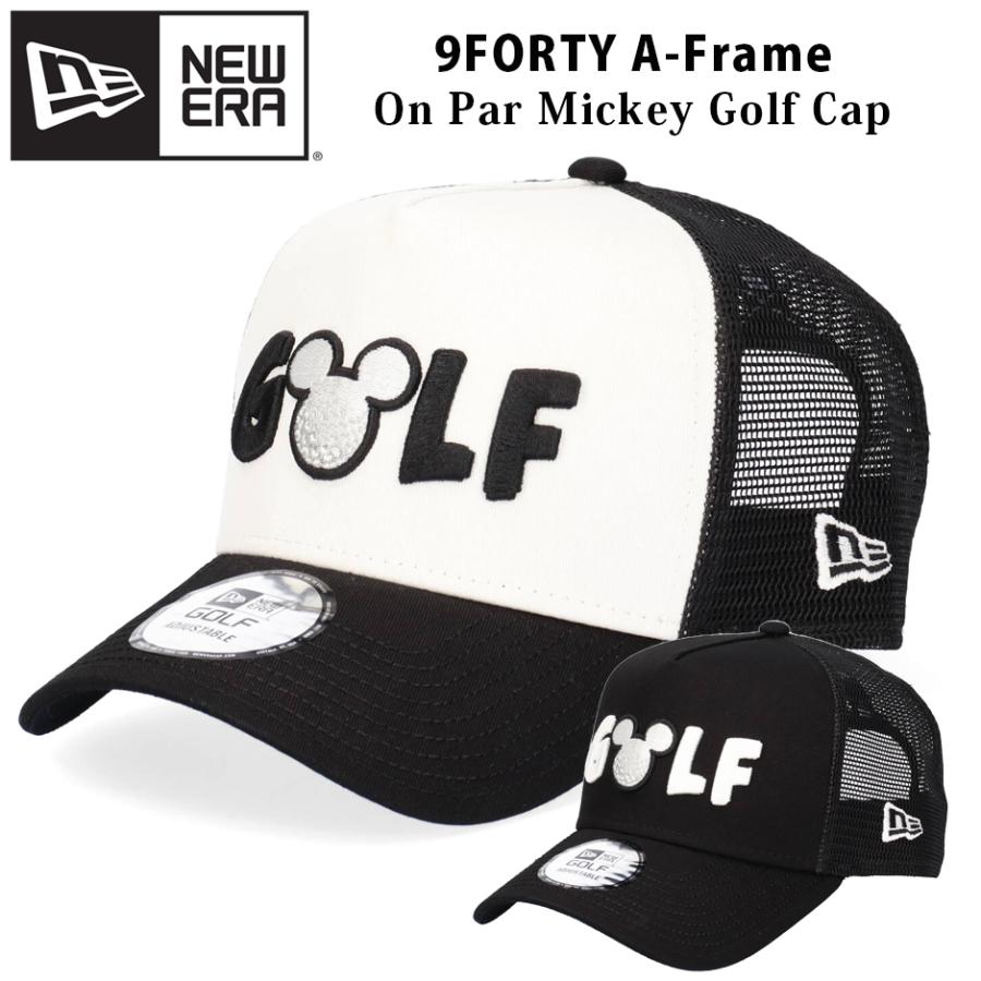 ニューエラ New Era ゴルフ 9forty ミッキーマウス メッシュ キャップ 帽子 ミッキー Golf On Par サイズ調節可能 Neb 53 Inreason 通販 Yahoo ショッピング