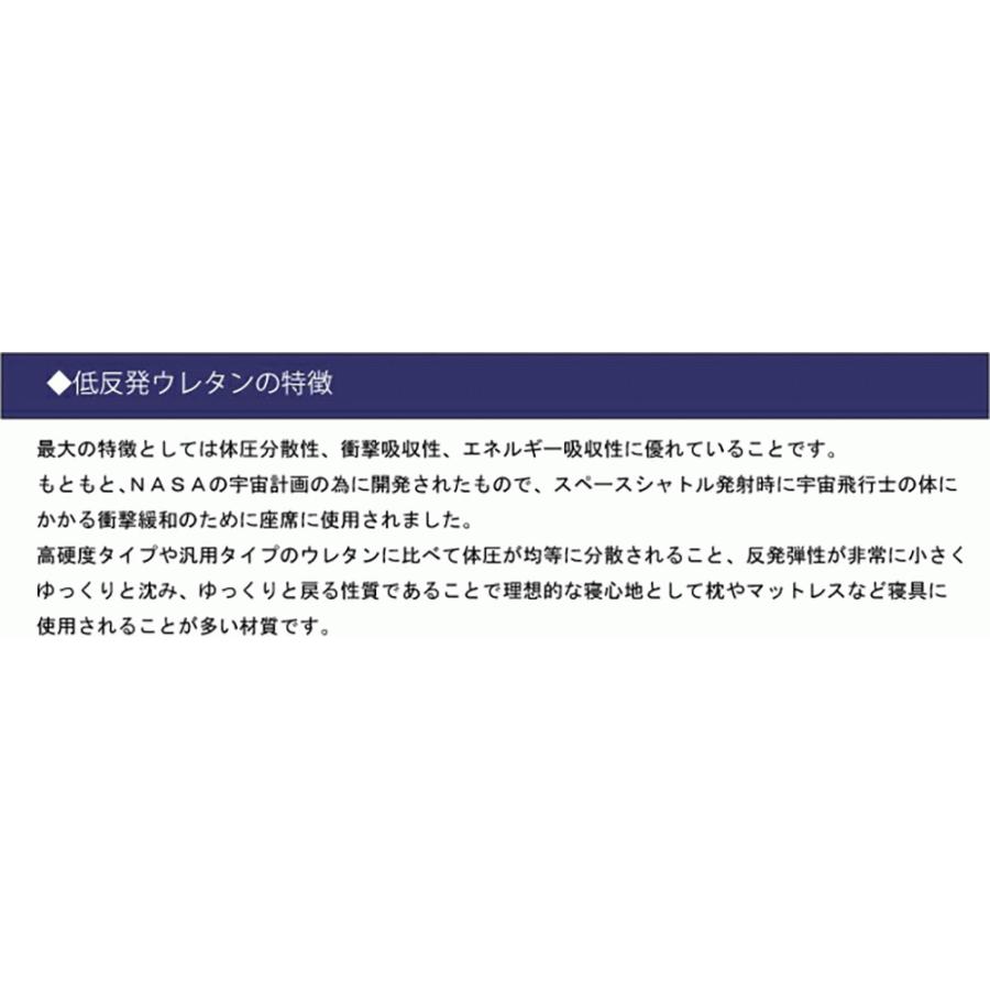 国産　低反発ウレタンフォーム　MMT-48　厚み４０mm　低反発　日本製　ウレタンスポンジ　工場直売　１０００×２０００ｍｍ　低反発ウレタン