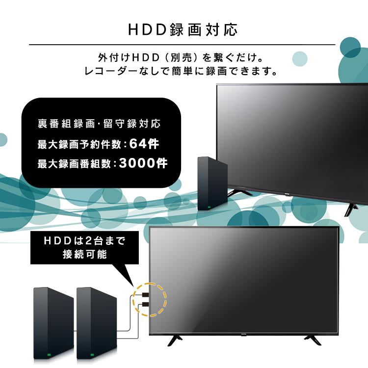 IRIS OHYAMA（アイリスオーヤマ） テレビ 50インチ 4K対応 液晶テレビ 