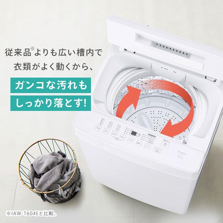 IRIS OHYAMA（アイリスオーヤマ） 洗濯機 6kg 全自動 一人暮らし
