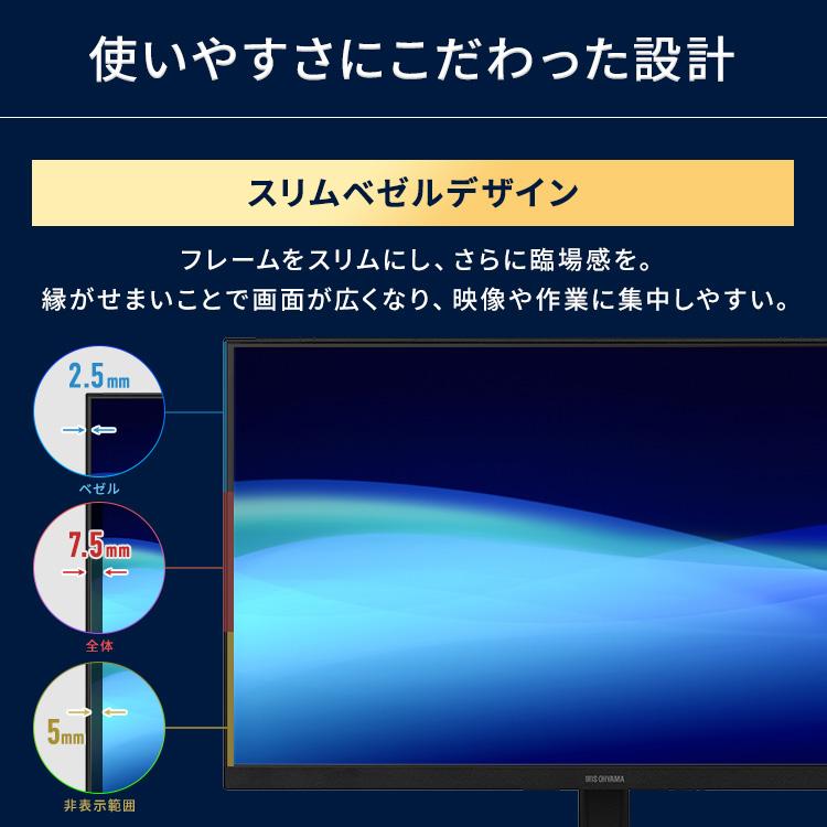 IRIS OHYAMA（アイリスオーヤマ） モニター 23.8インチ pcモニター USB