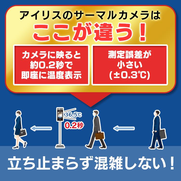IRIS OHYAMA 非接触体温計 サーマルカメラ 体温計 非接触型 IRIS OHYAMA 非接触体温計 サーマルカメラ 体温計 非接触型